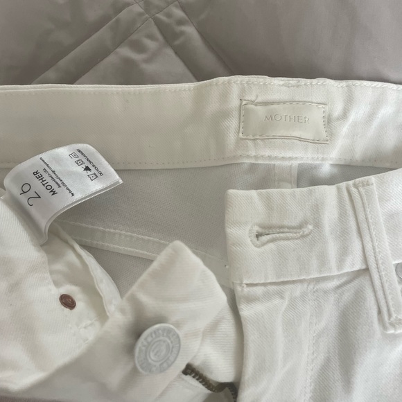 Mother White Jeans Size 26 - Picture 3 of 4